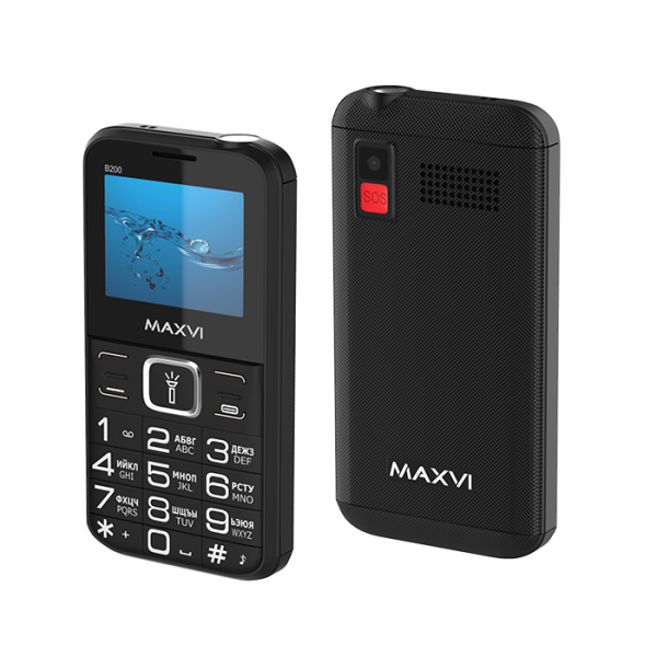 Купить Мобильный телефон Maxvi B200 black